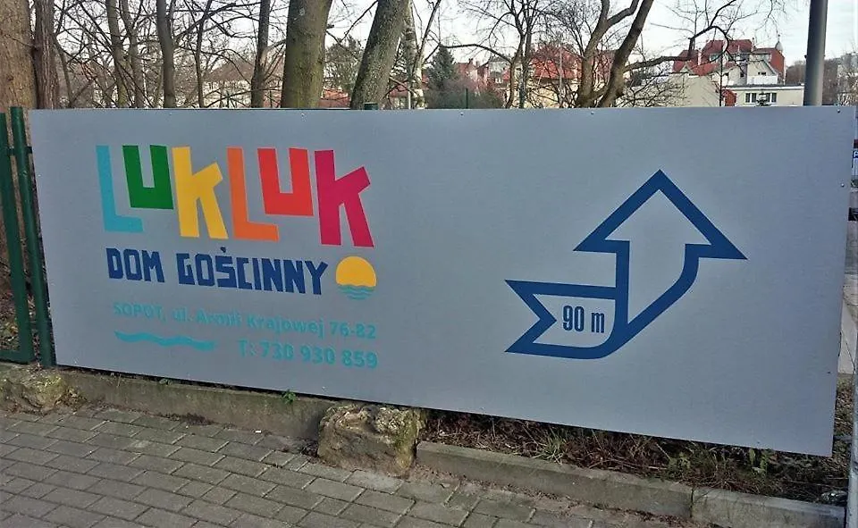 Dom Goscinny Lukluk Sopot Bed & Breakfast